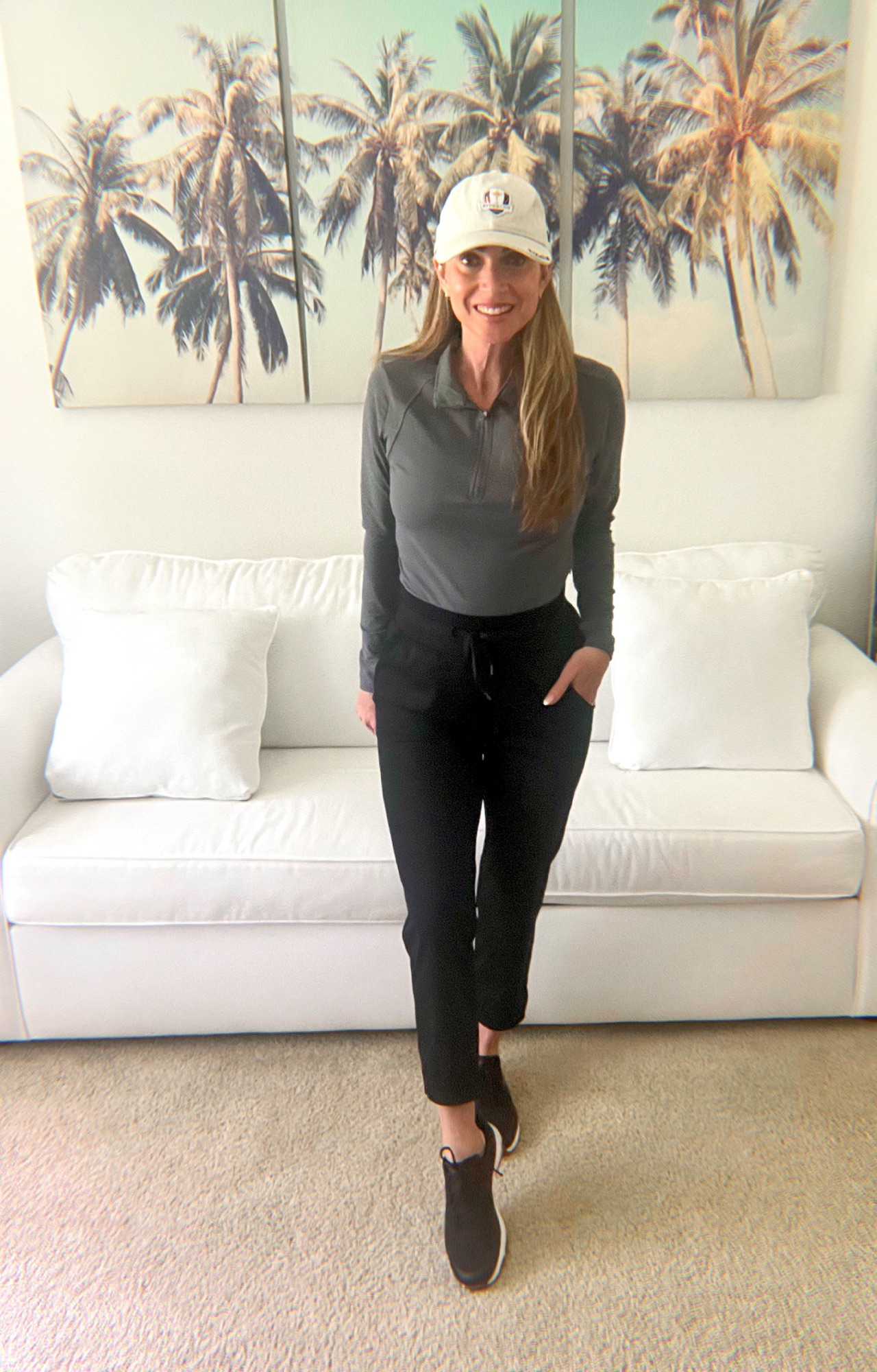 Look #2 - For colder temps on the course.